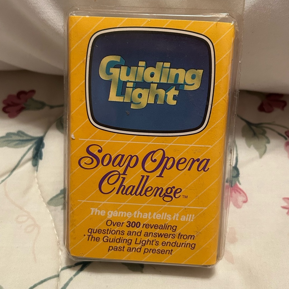 Guiding Light Soap Opera Challenge Game